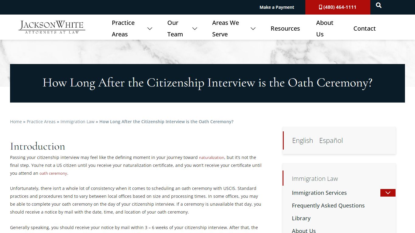 How Long After the Citizenship Interview is the Oath Ceremony?